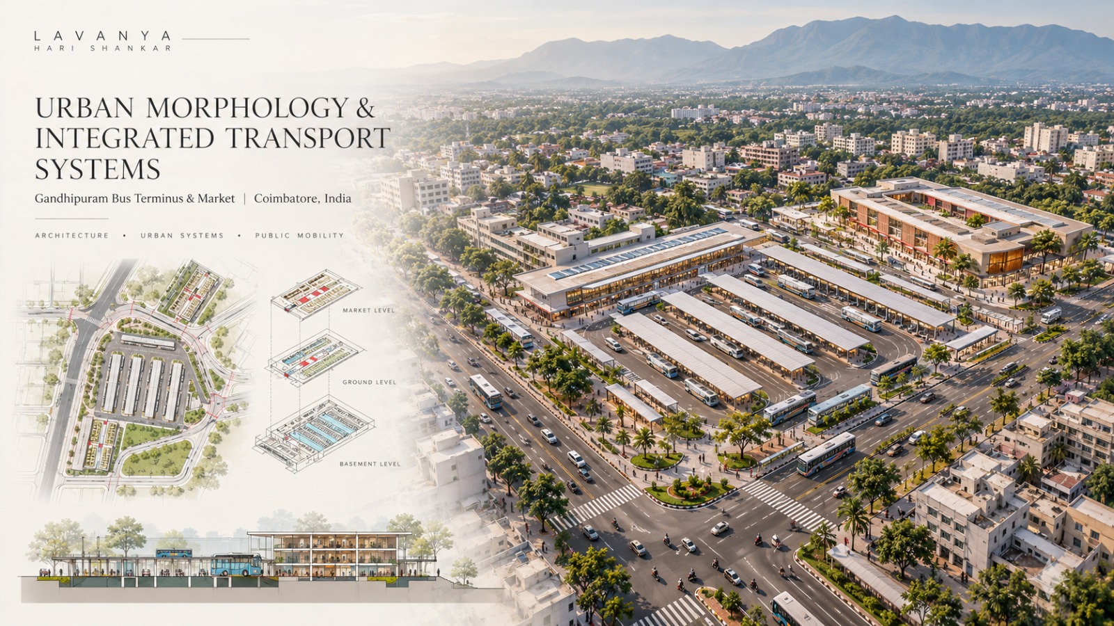 Urban Morphology and Integrated Transport Systems &ndash; planning overview of Coimbatore