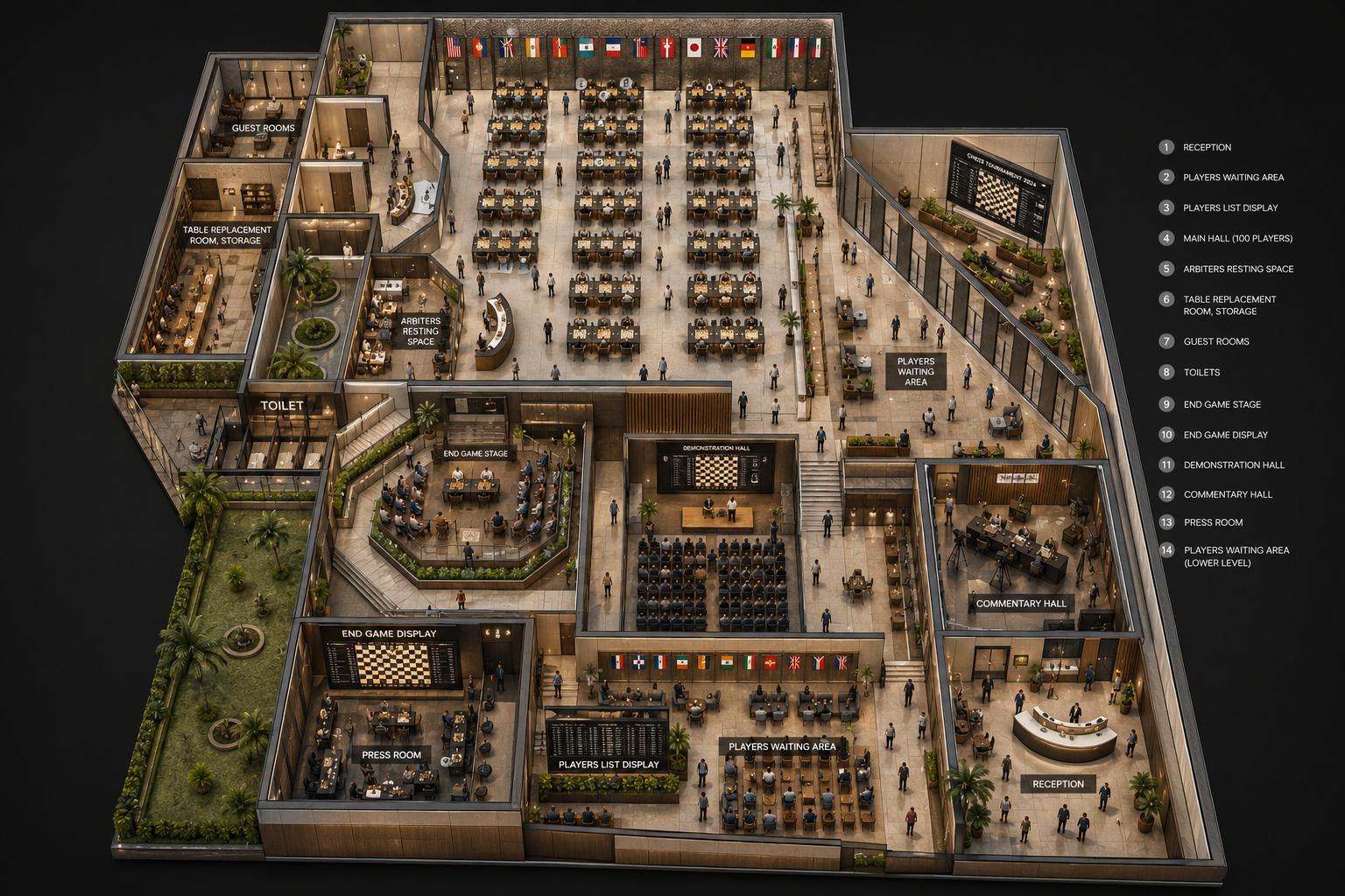 Intellectual Battle Hub &ndash; exterior view from public plaza